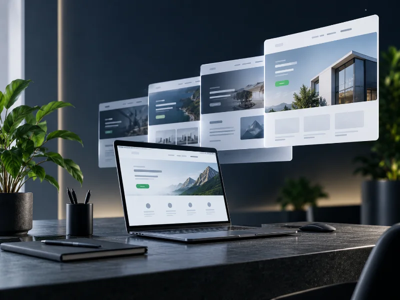 Website profissional desenvolvido para atrair novos clientes